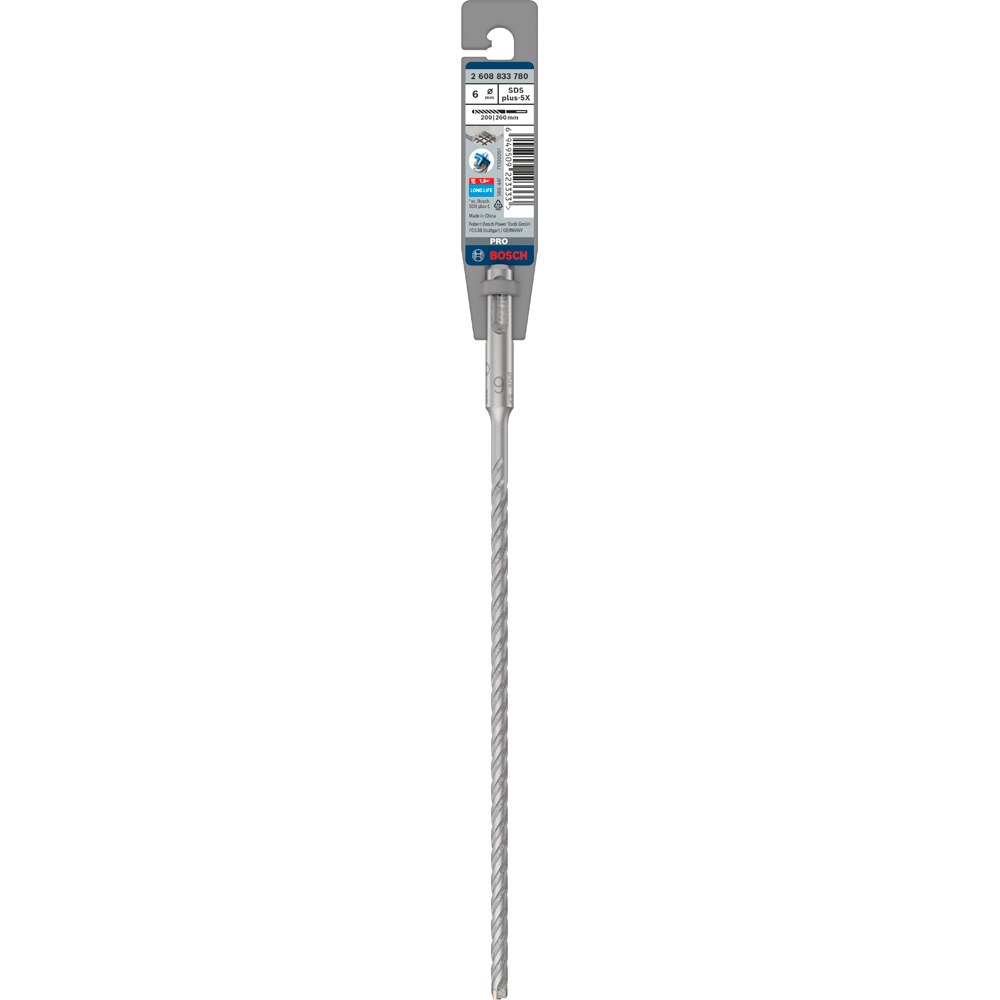 Burghiu BOSCH PROFESSIONAL, beton SDSPlus-5X 6x200x260 mm