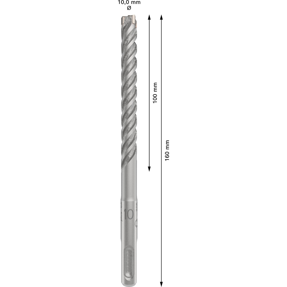 Burghiu BOSCH PROFESSIONAL, beton SDSPlus-5X 10x100x160 mm