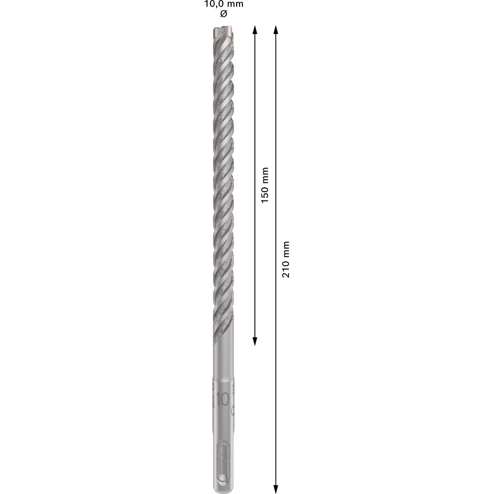 Burghiu BOSCH PROFESSIONAL, beton SDSPlus-5X 10x150x210 mm