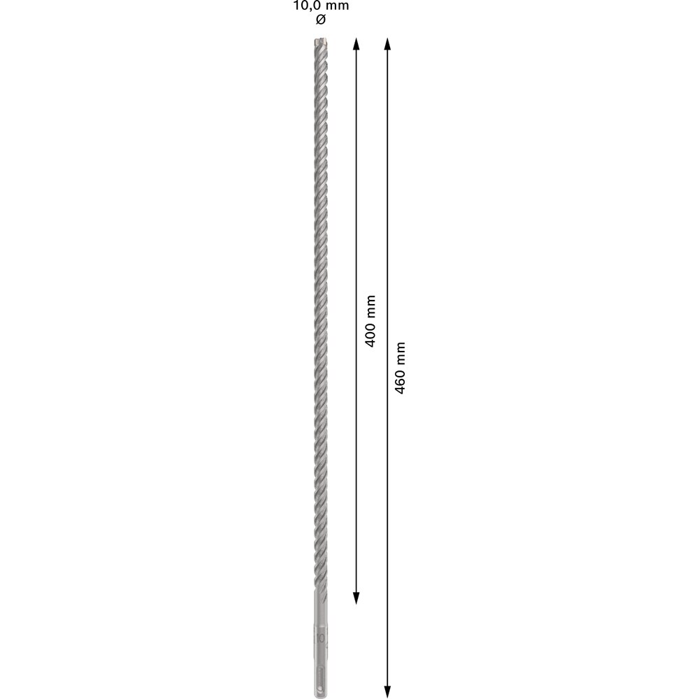 Burghiu BOSCH PROFESSIONAL, beton SDSPlus-5X 10x400x460 mm