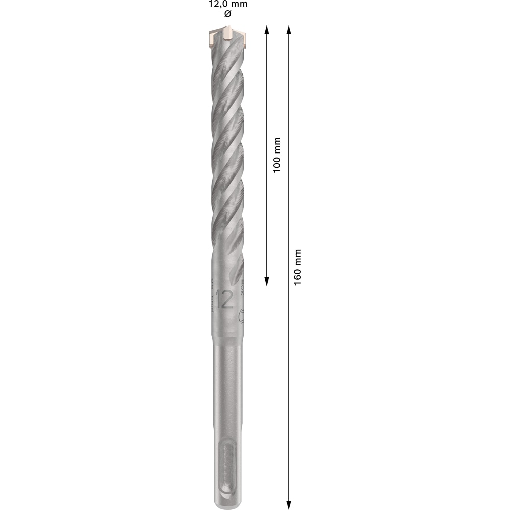 Burghiu BOSCH PROFESSIONAL, beton SDSPlus-5X 12x100x160 mm