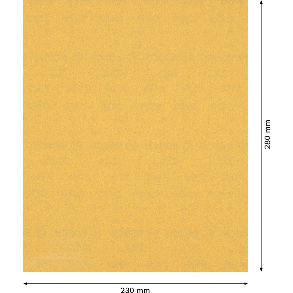Foaie abraziva BOSCH PRO, EXPERT C470, 230 x 280mm, G180