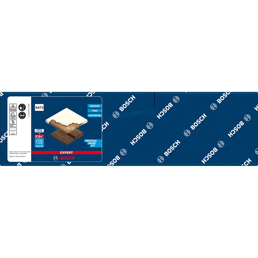 Burete abraziv BOSCH PRO, EXPERT S473 superfine