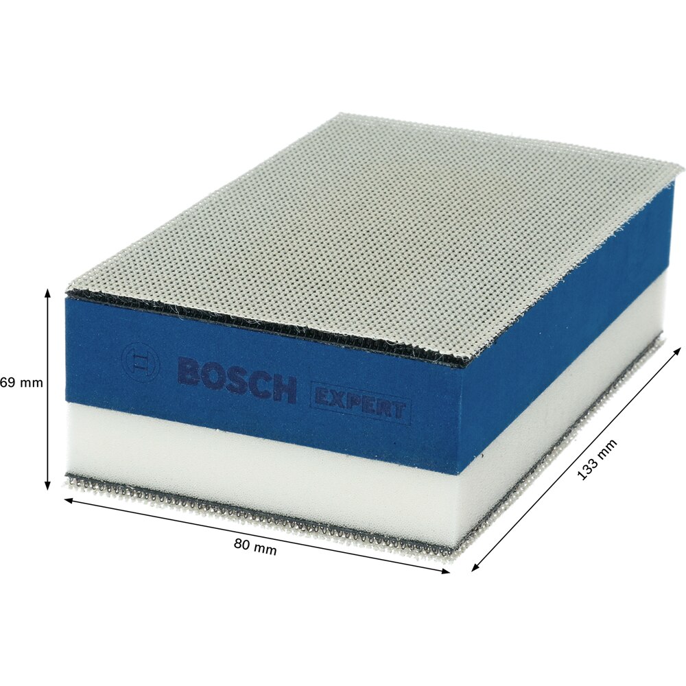Burete de slefuit BOSCH PRO, EXPERT M480+P80/120/180