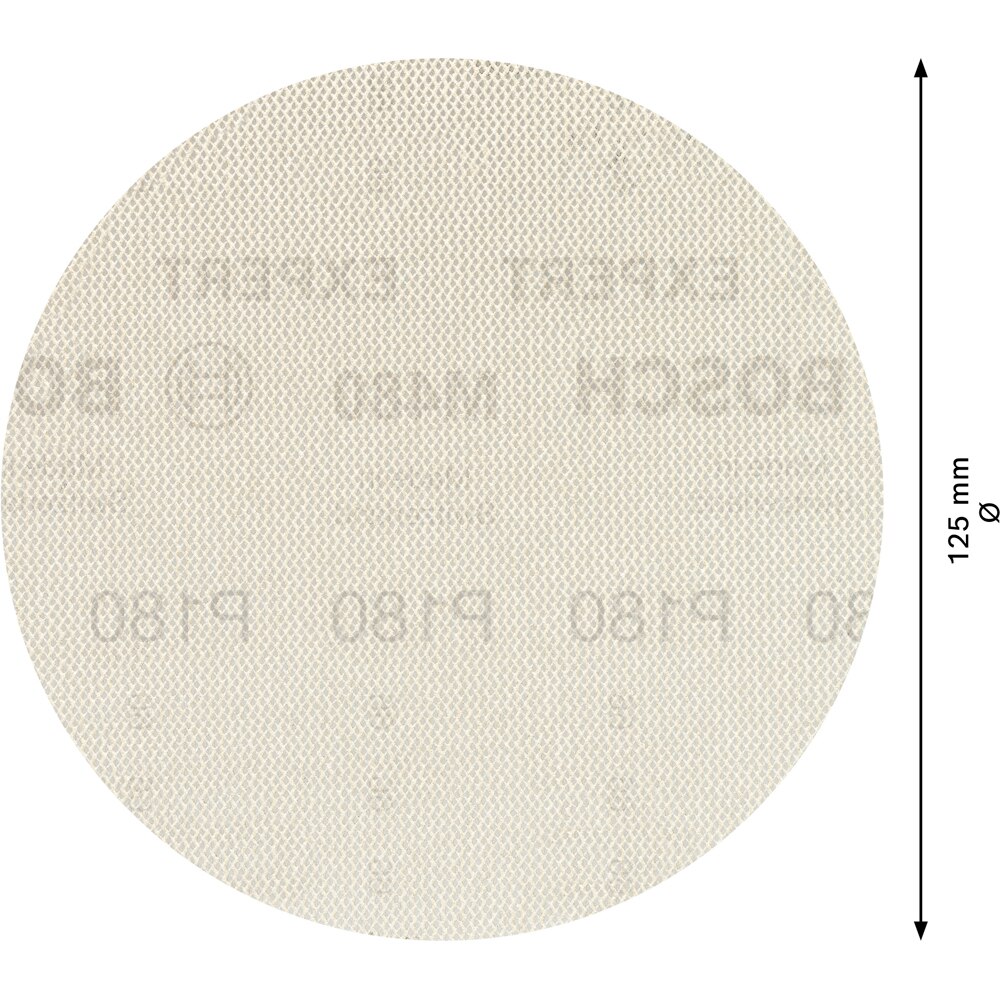 Disc abraziv BOSCH PRO, EXPERT, 225mm, G180, 5buc