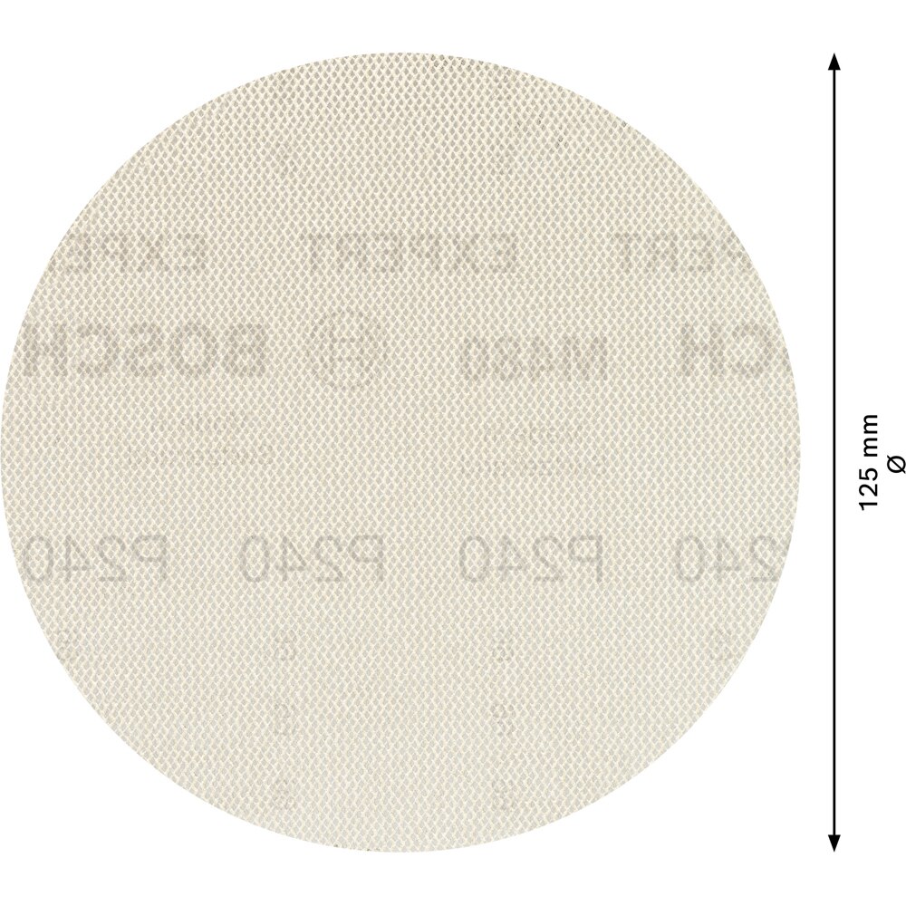 Disc abraziv BOSCH PRO, EXPERT, 225mm, G240, 5buc