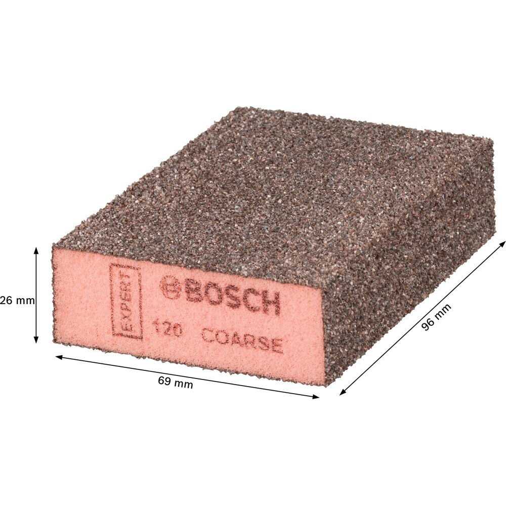 Burete abraziv BOSCH PRO, EXPERT S470, multi, 20buc