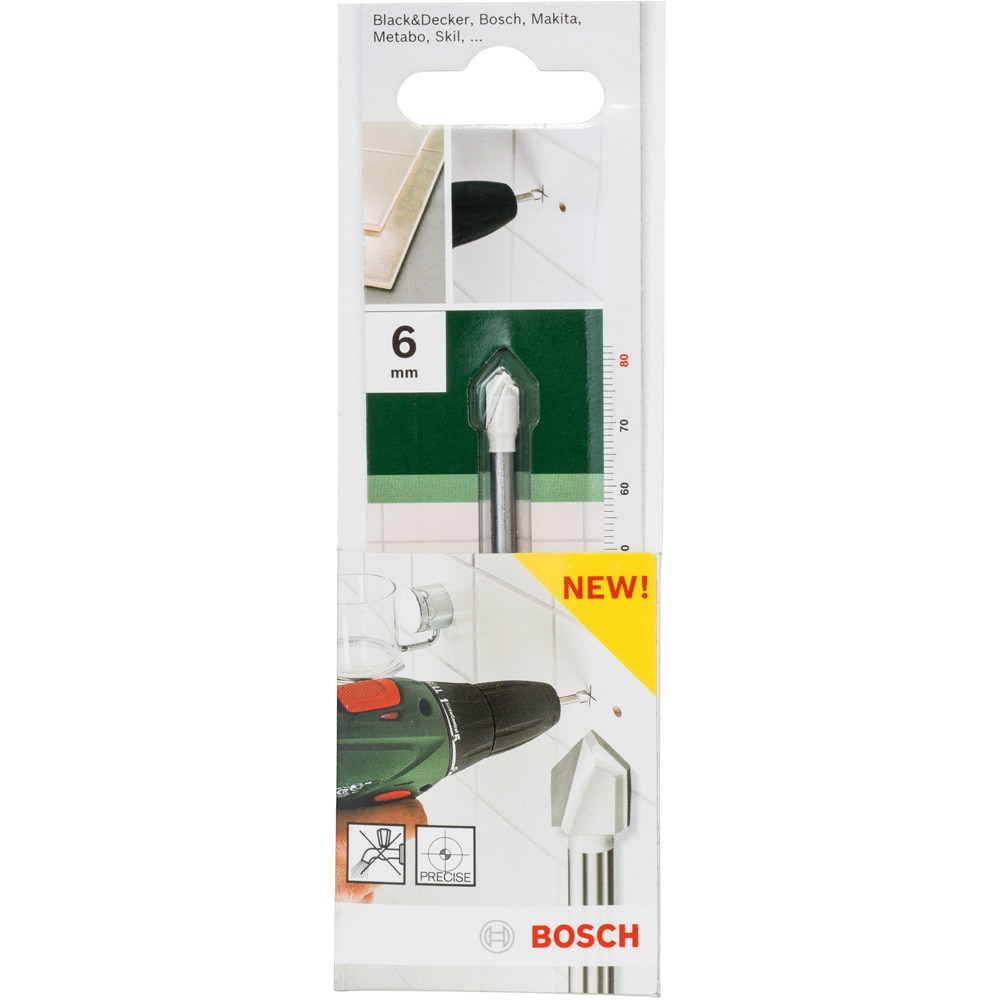 Burghiu BOSCH, placi ceramice, 6 x 80 mm
