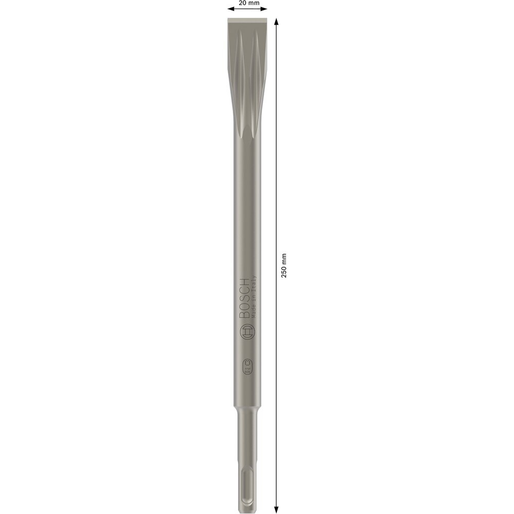 Dalta plata BOSCH PRO, SDS plus-5C, 20 x 250 mm