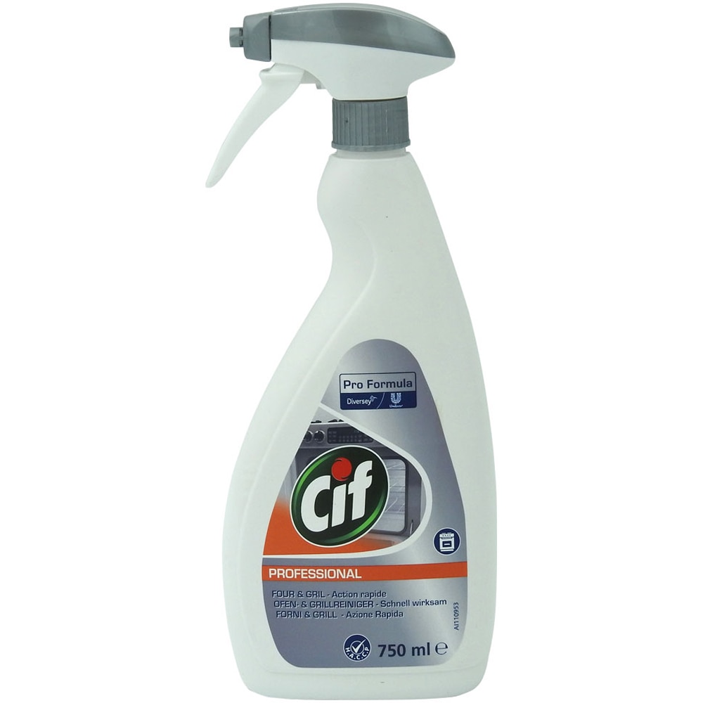 Spray pentru curatarea cuptorului si aragazului CIF Professional, 750 ml