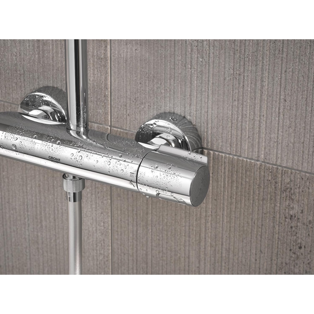 Sistem dus GROHE Euphoria 310 26384002, termostat, 1 functie, crom