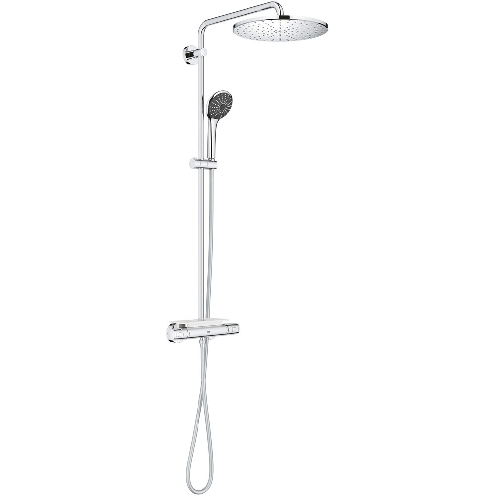 Sistem dus GROHE Vitalio Joy 310 26401001, termostat, 1 functie, crom