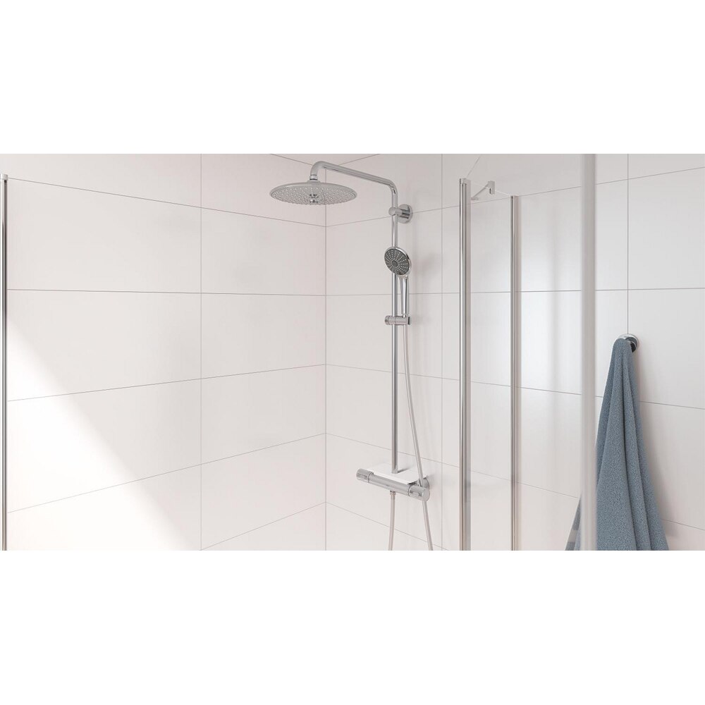 Sistem dus GROHE Vitalio Joy 26403002, termostat, 3 functii, crom