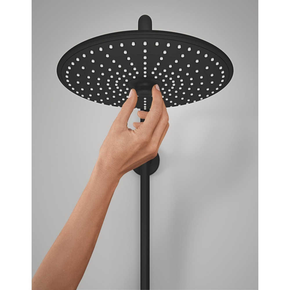 Sistem dus GROHE Vitalio Joy 260 26403KF2, termostat, 3 functii, negru