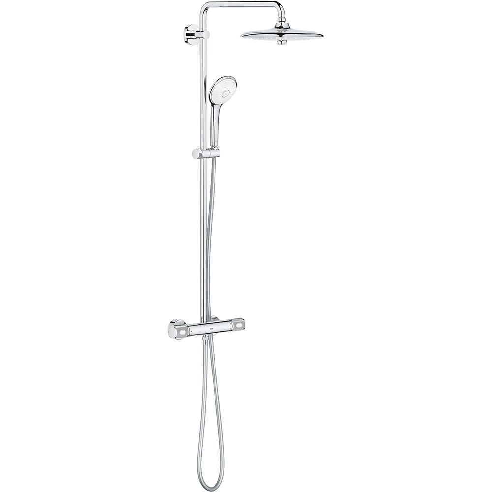 Sistem dus GROHE Euphoria System 260 27296003, termostat, 3 functii, crom