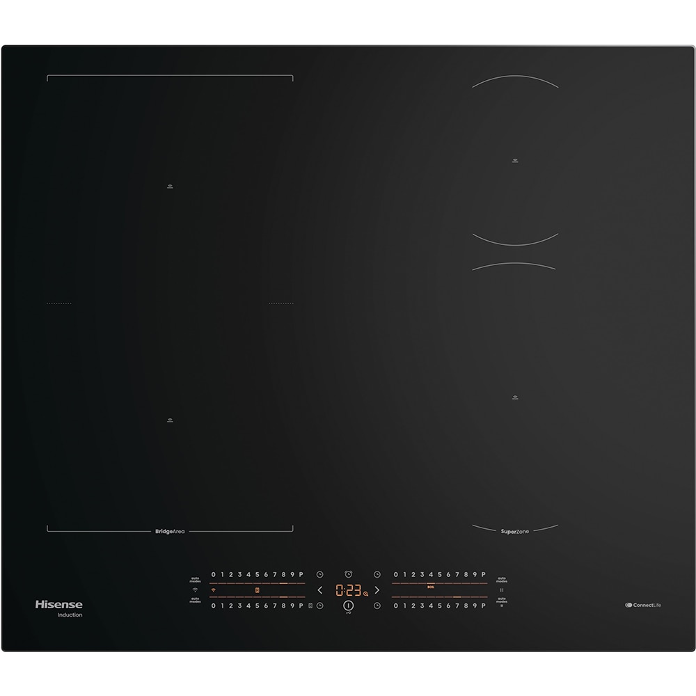 Plita incorporabila HISENSE HI6432BSCWF, Inductie, 4 arzatoare, Touch Control, negru