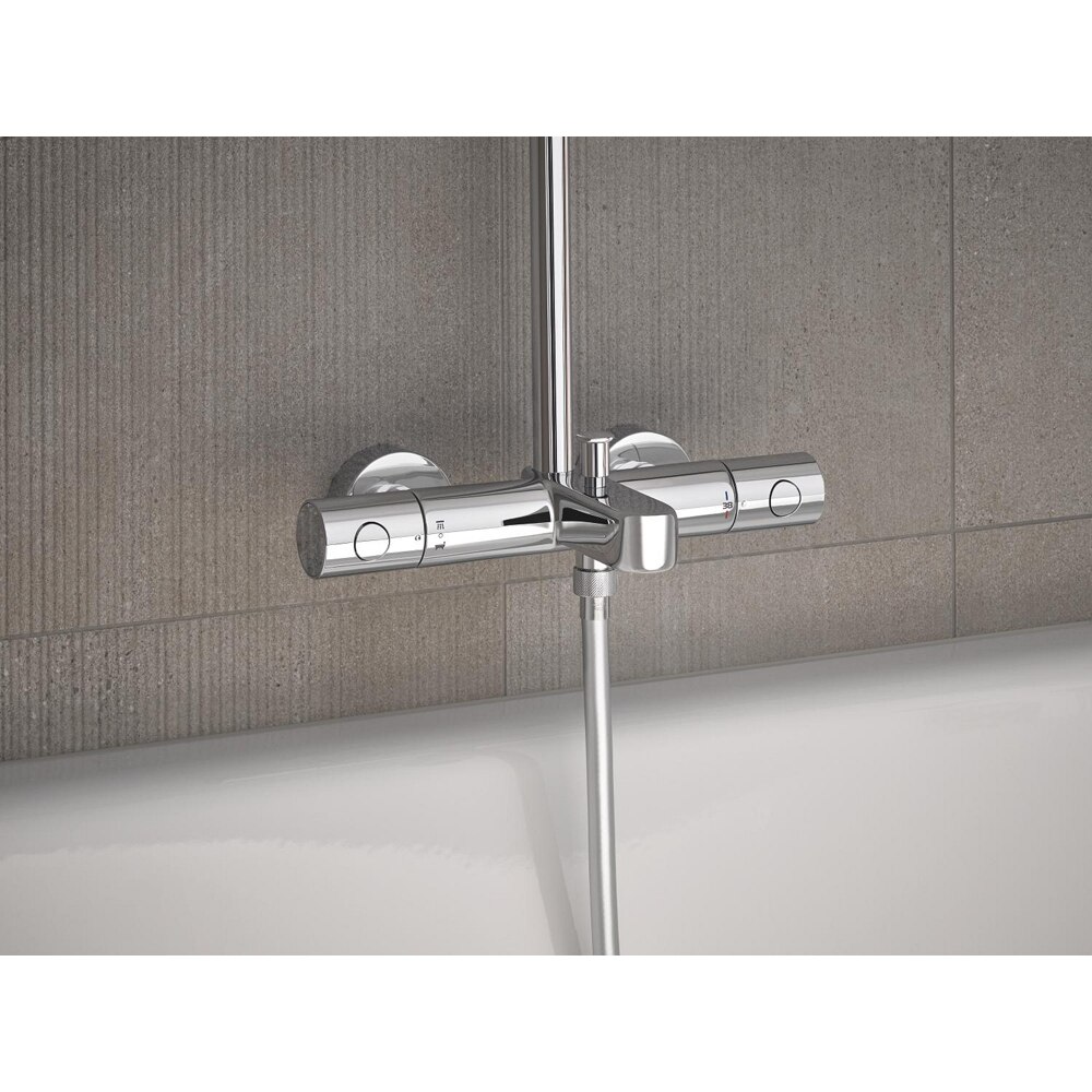 Sistem dus GROHE Euphoria 260 27475002, termostat, 3 functii, crom