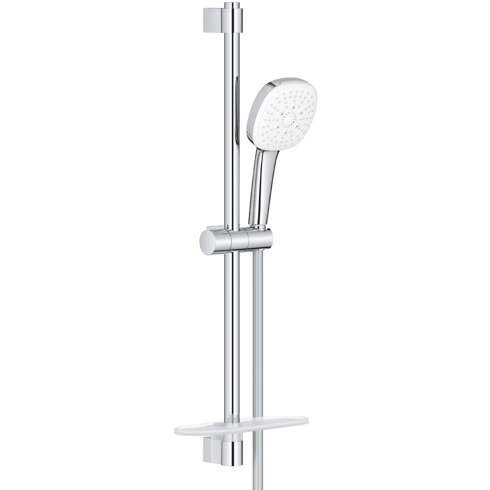 Coloana dus GROHE Tempesta Cube 110 27576003, 3 functii, etajera, crom