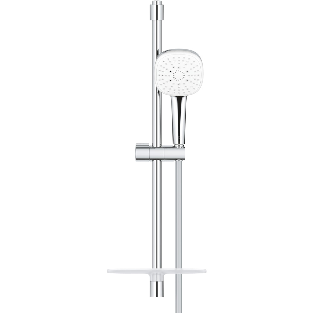 Coloana dus GROHE Tempesta Cube 110 27929003, 3 functii, etajera, crom