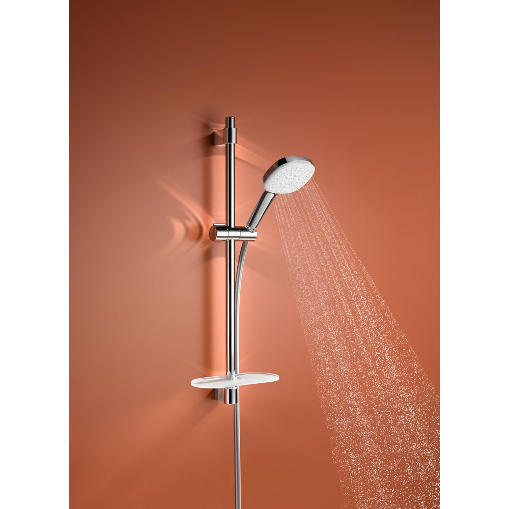 Coloana dus GROHE Tempesta Cube 110 27929003, 3 functii, etajera, crom