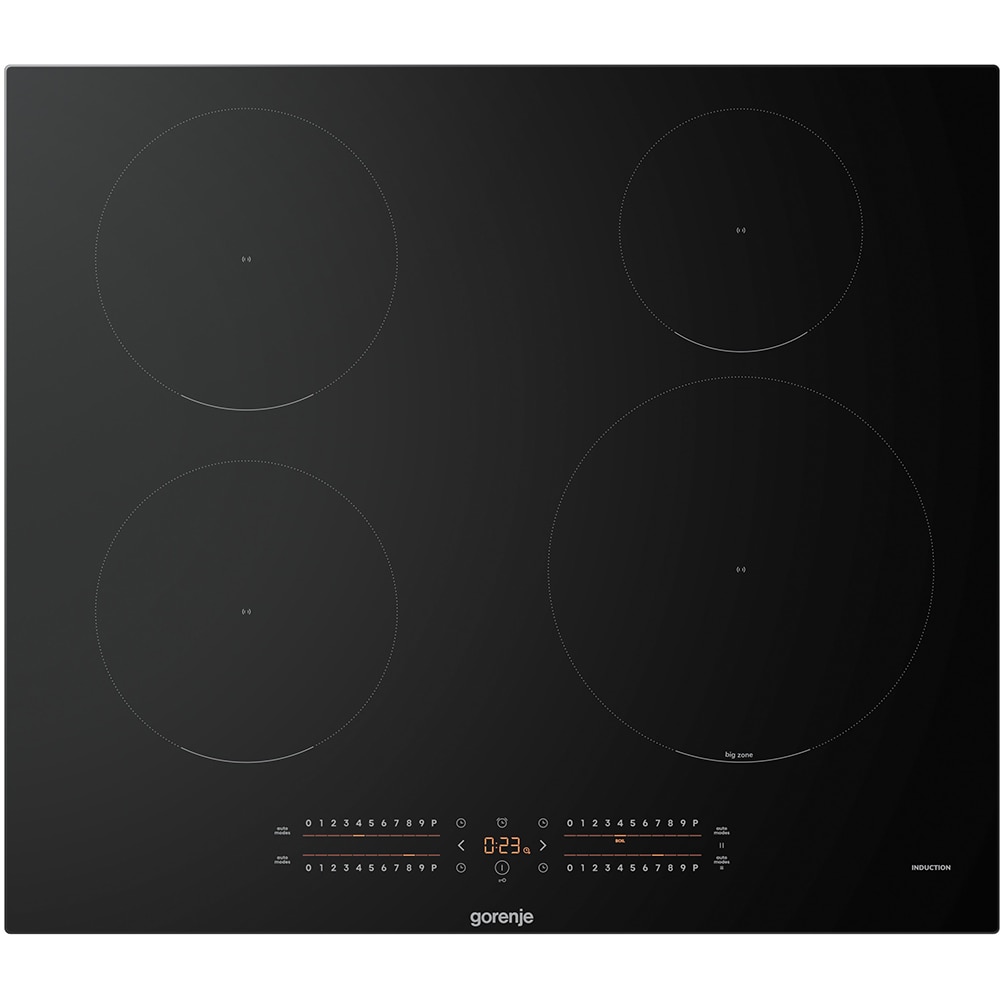 Plita incorporabila GORENJE GI6402BSC, Inductie, 4 arzatoare, Touch Control, negru