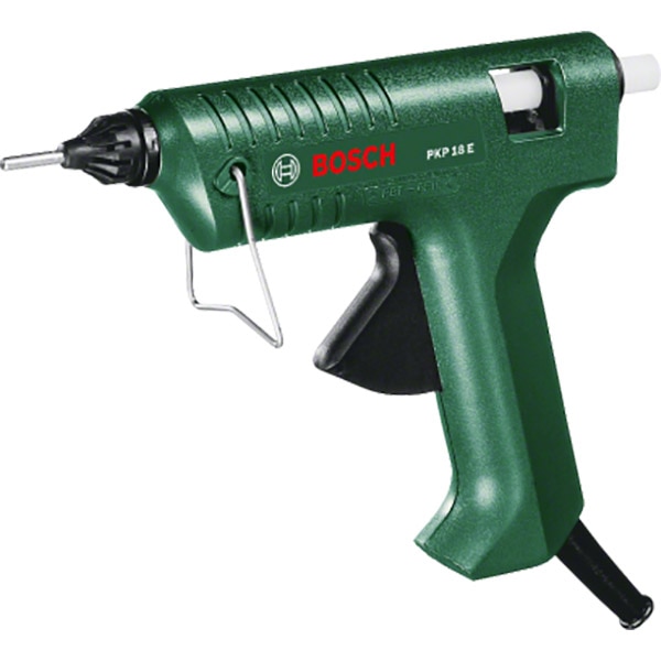 Pistol de lipit cu silicon BOSCH PKP 18 E, verde