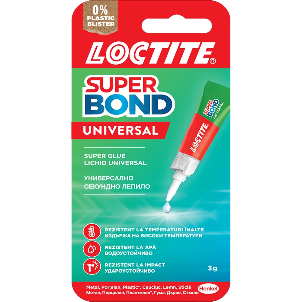 Super glue LOCTITE SuperBond, universal, 3gr