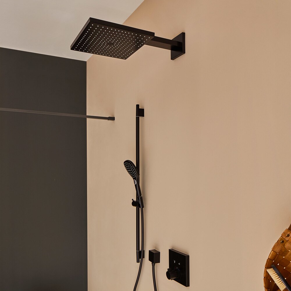 Palarie dus Hansgrohe Raindance E 300 26238670, 1 functie, negru