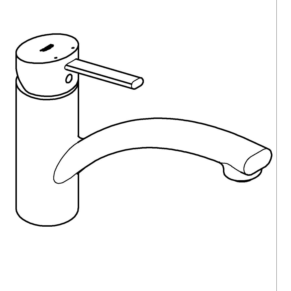 Baterie bucatarie GROHE Swift 30358000, alama, crom