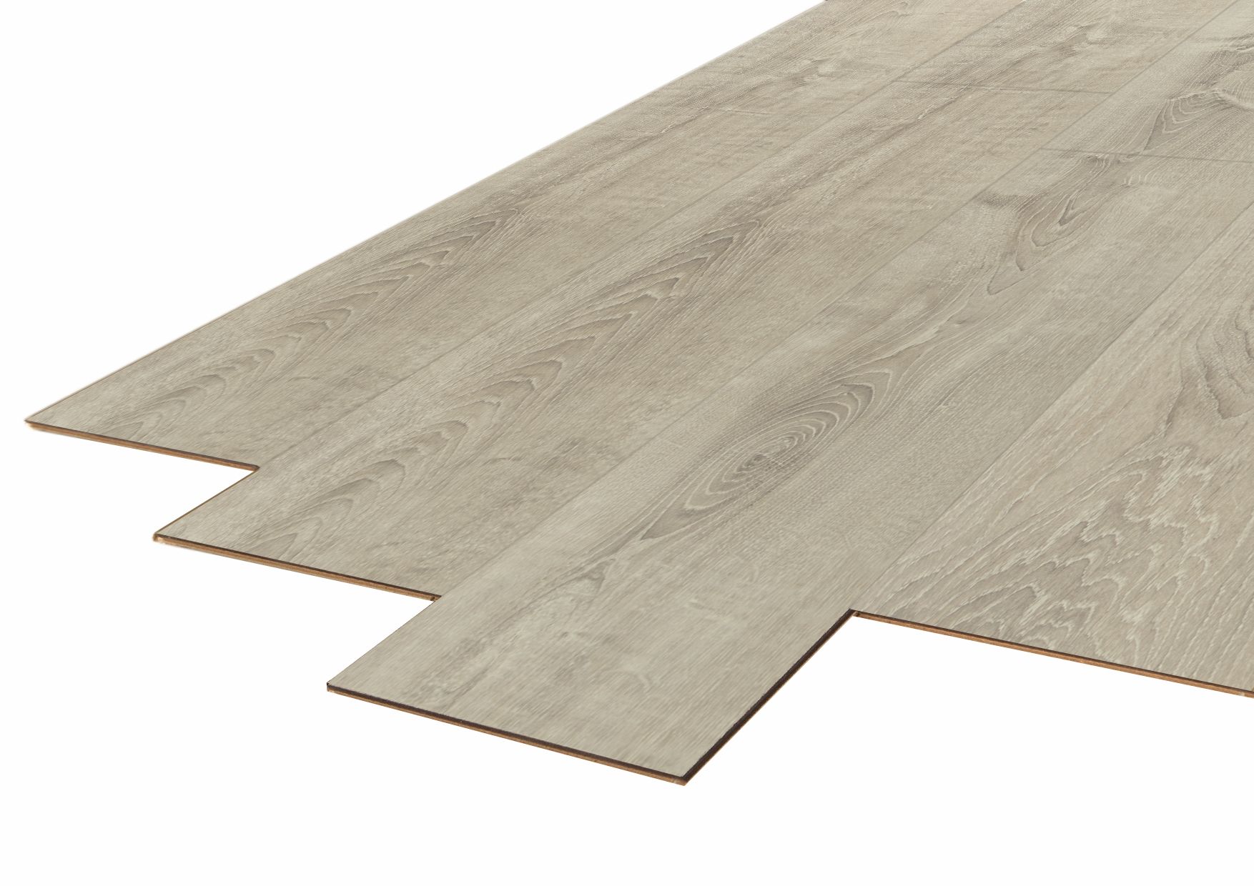 Parchet laminat 8 mm, gri, acoperire per cutie 2.131 mp, AC3, HDF, Basic Line