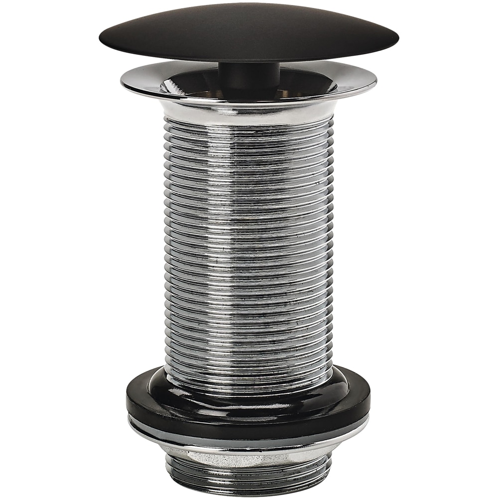 Ventil quick-clack WIRQUIN 30722856, fara preaplin, 100 mm, negru mat
