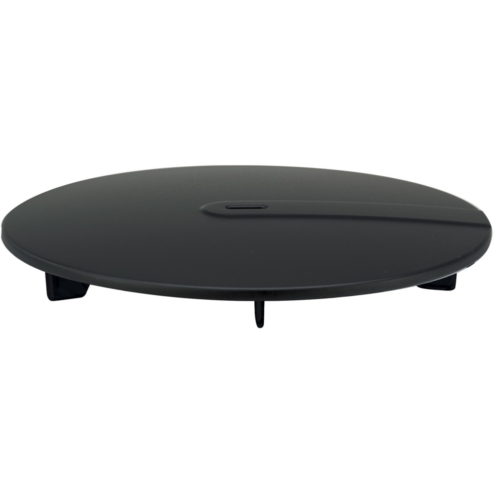 Capac pentru sifon WIRQUIN Slim+ 30724568, ABS, D 118mm, negru mat