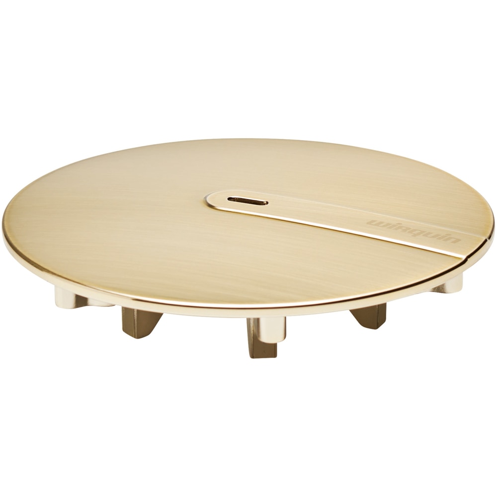 Capac pentru sifon WIRQUIN Slim+ 30724975, ABS, D 118mm, auriu