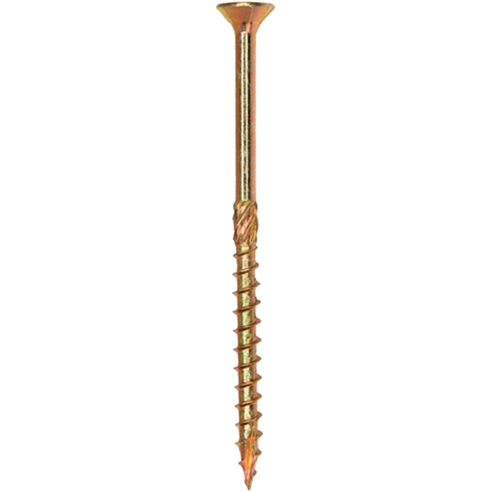 Surub lemn DOMAX, torx, otel, 6 x 140mm, 100 buc/cutie, galben