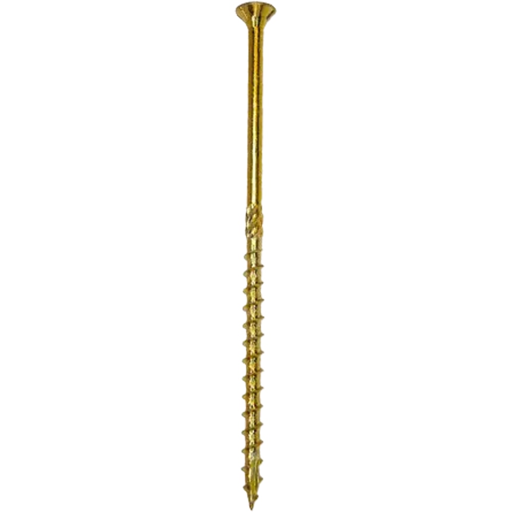 Surub lemn DOMAX, torx, otel, 8 x 180mm, 50 buc/cutie, galben