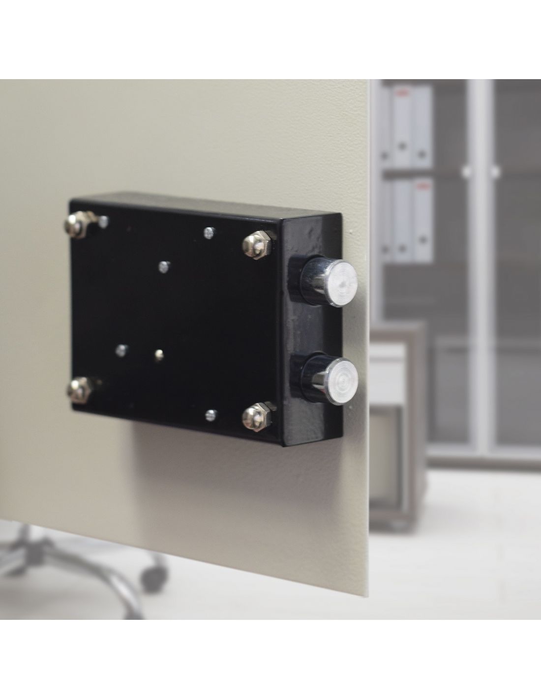 Seif cu cifru, otel, bej, 9 L, 20 x 31 x 25 cm, Vincennes