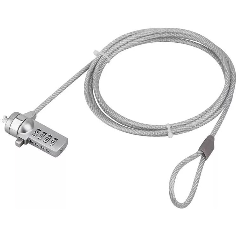 Cablu antifurt laptop cu cifru THIRARD, 1.80 m