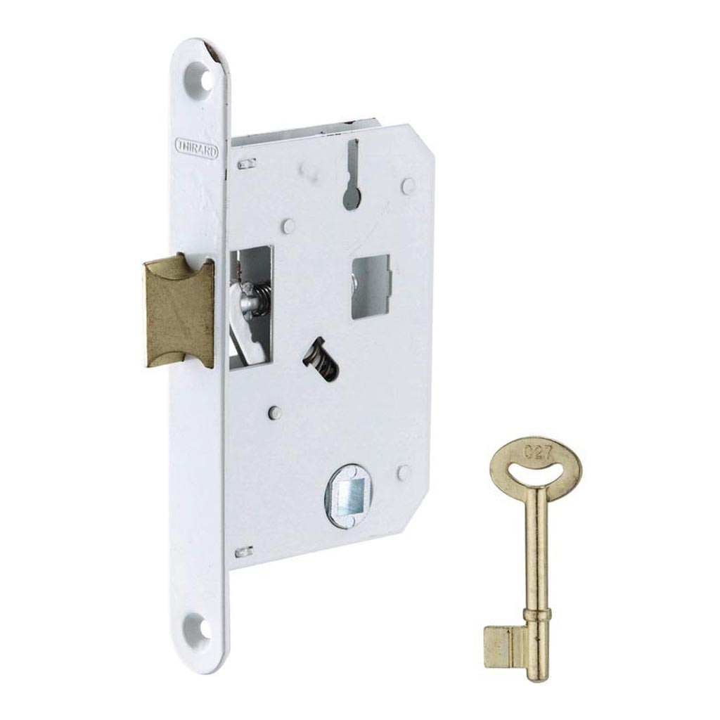 Broasca incastrabila Thirard, 43 x 72 mm, alb 