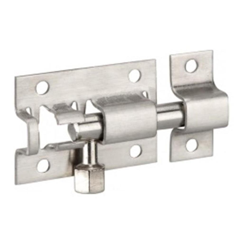 Zavor usi si porti, 2 chei, 50 mm, inox  Thirard