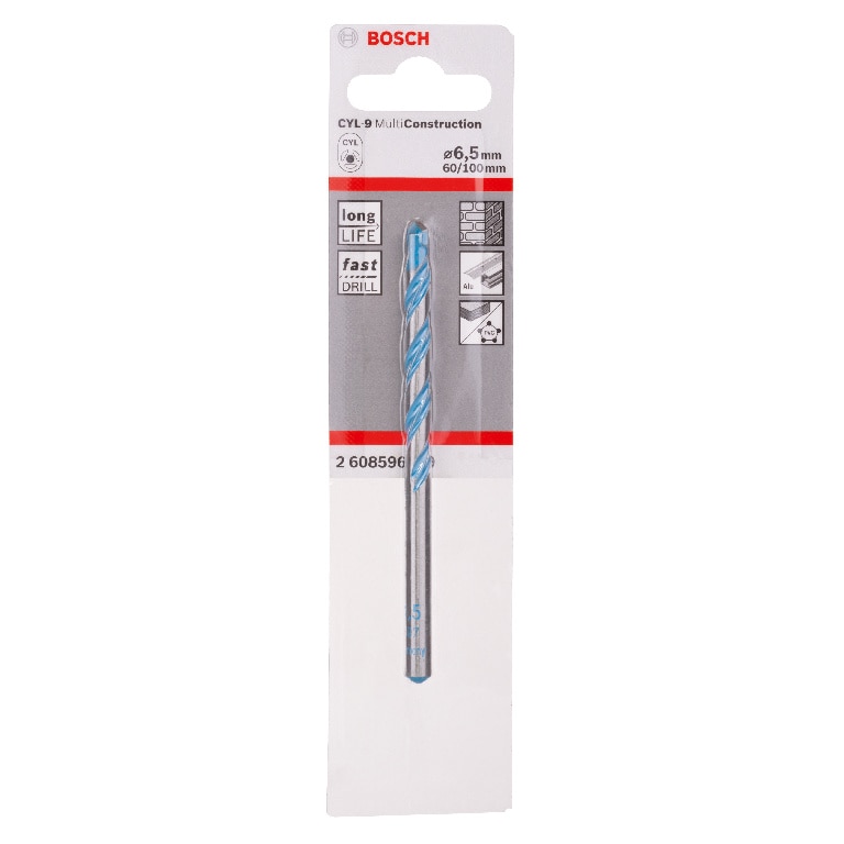Burghiu Bosch MultiConstruction CYL-9, 6.5 x 100 mm