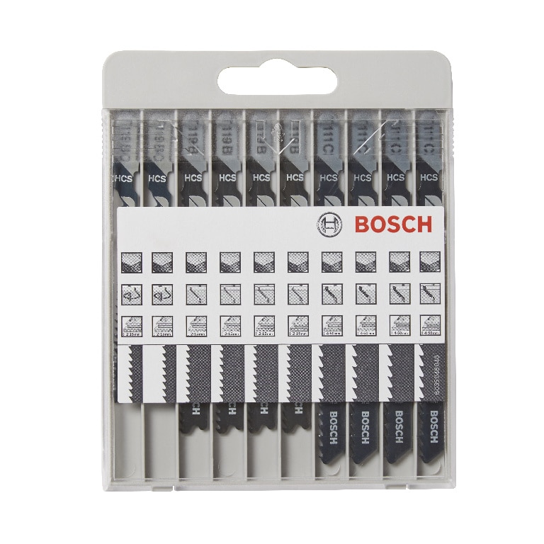 Set 10 panze fierastrau vertical lemn • Bosch