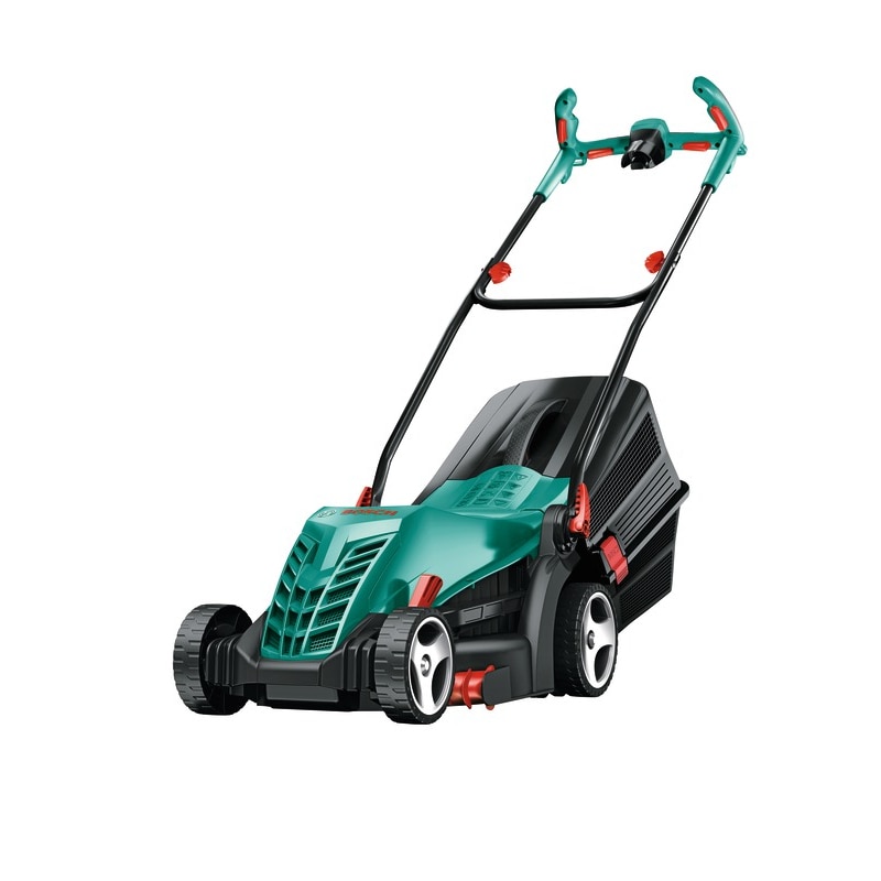 Masina de tuns gazon, motor electric, Bosch, 1400 W, latime taiere 37 cm, sac colector 40 L