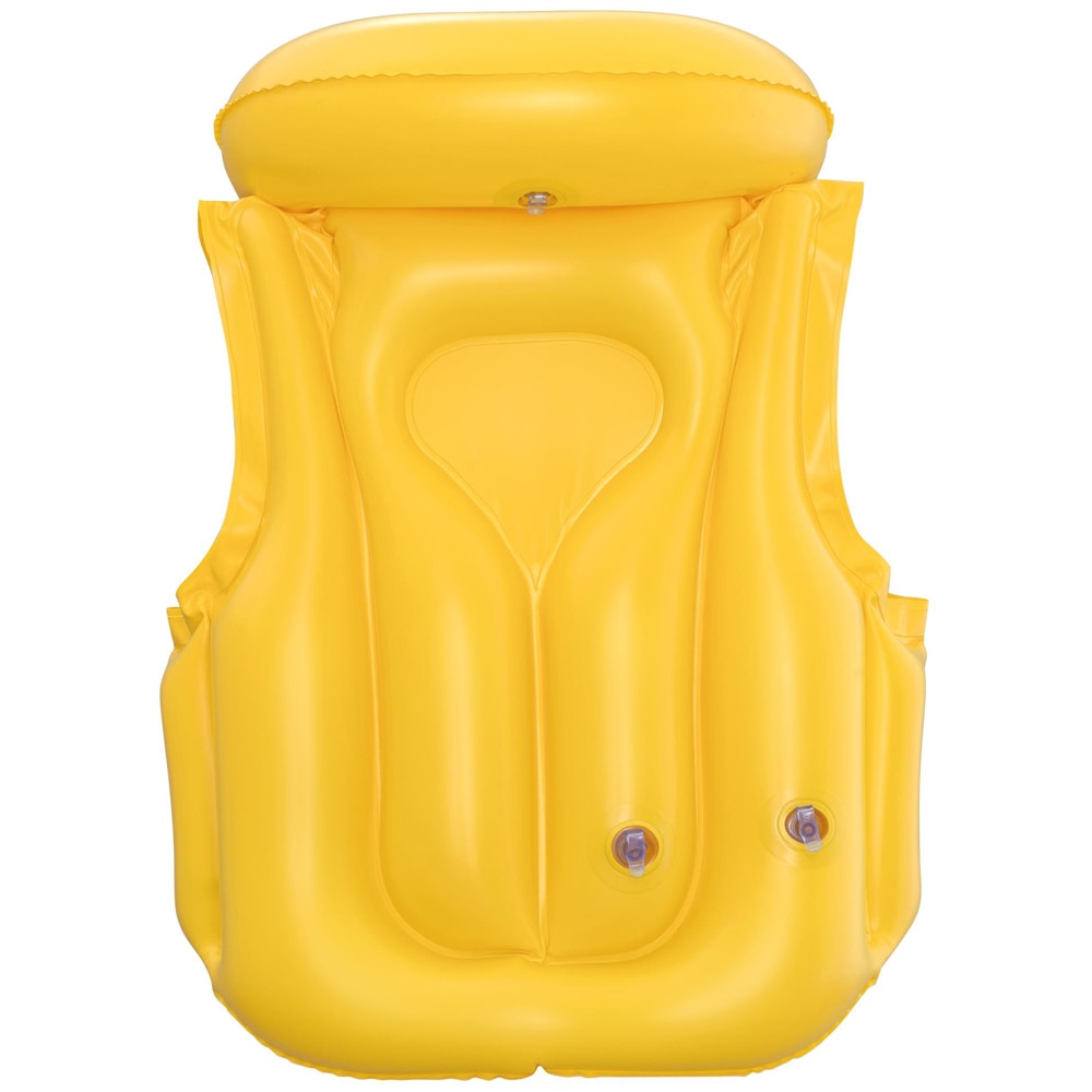 Vesta de inot gonflabila pentru copii BESTWAY, 51x46 cm, 3-6 ani, galben