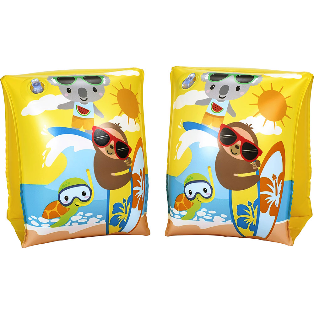 Set aripioare inot BESTWAY, PVC, 23 x 15 cm, galben