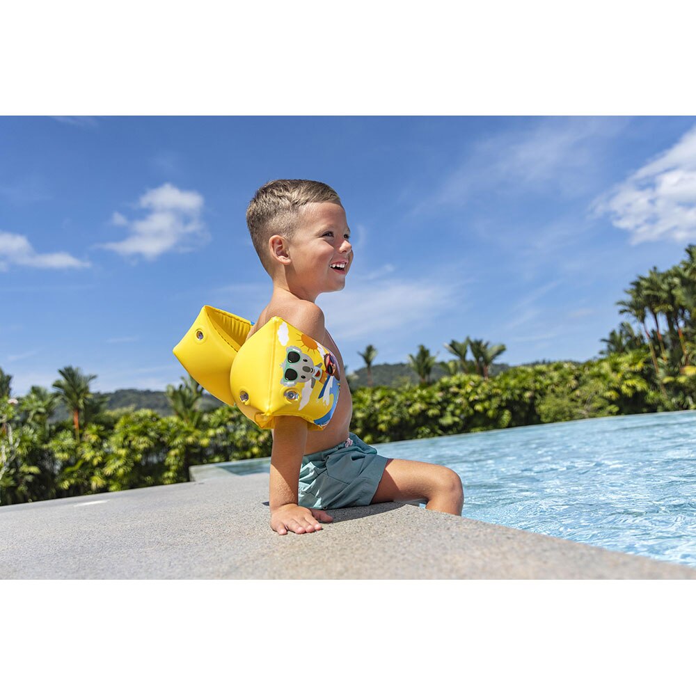 Set aripioare inot BESTWAY, PVC, 23 x 15 cm, galben