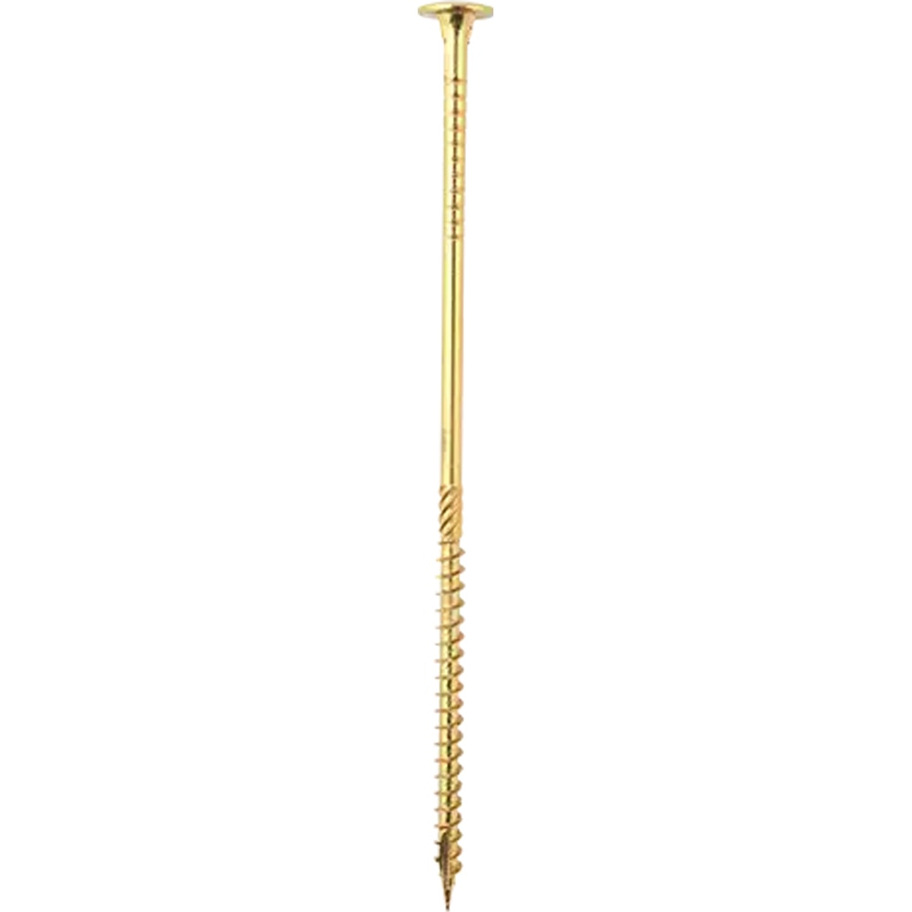 Surub lemn DOMAX, torx, otel, 10 x 240mm, 25 buc/cutie, galben
