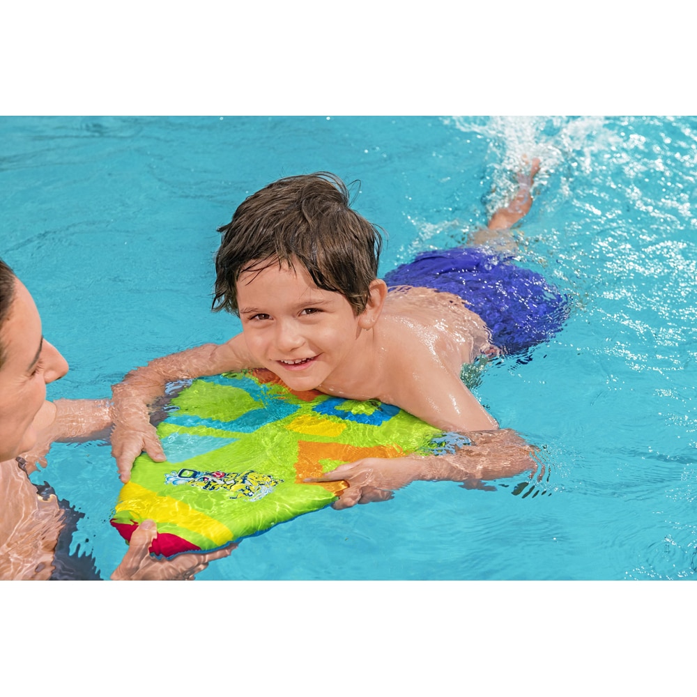 Placa de inot gonflabila BESTWAY, 42x32 cm, 3-6 ani, 19-30 kg, multicolor, 1 buc