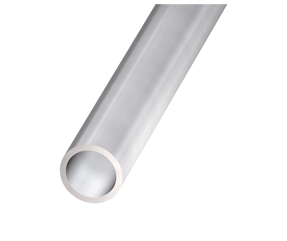 Teava aluminiu, brut, 12 x 1mm 1m