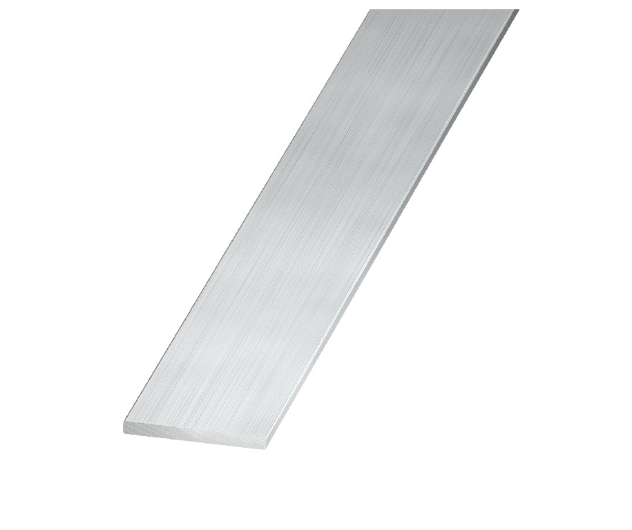 Bara plata, aluminiu brut, 10 x 2 mm, 2 m