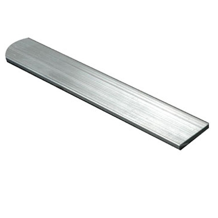 Bara plata, aluminiu brut, 30 x 2mm, 1m